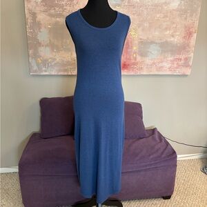 Wilfred Free Blue Classic  Maxi Dress Size‎ M